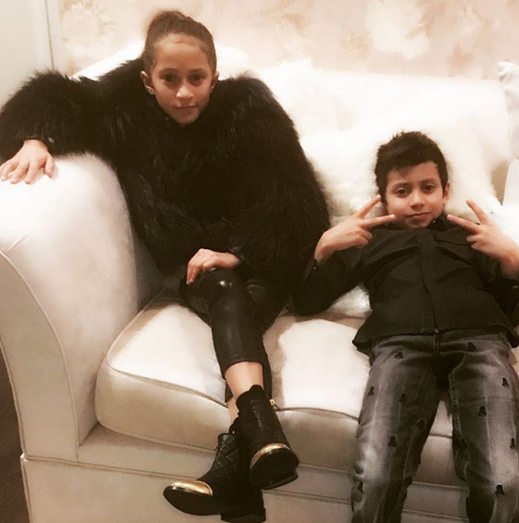 Max e Emme, fillhos de JLo