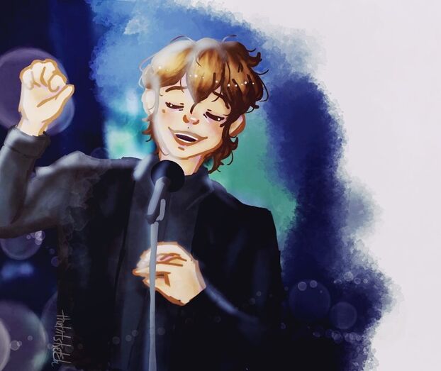 Artistas criam várias ilustrações de Salvador Sobral 