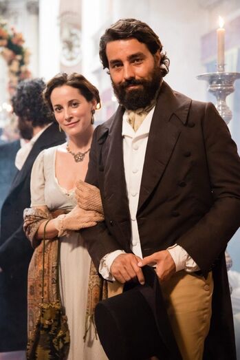 Maria João Bastos e Ricardo Pereira em Novo Mundo