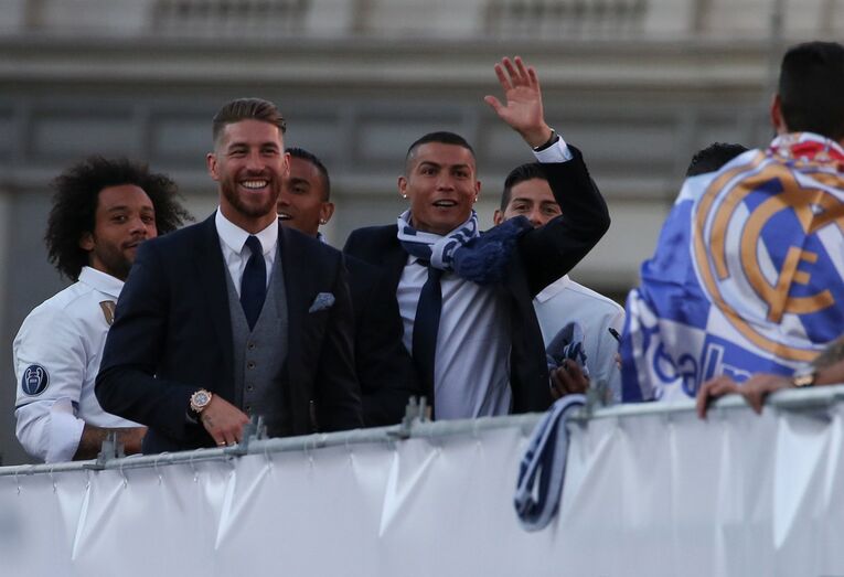 Cristiano Ronaldo, Real Madrid, liga dos Campeões, festa em madrid