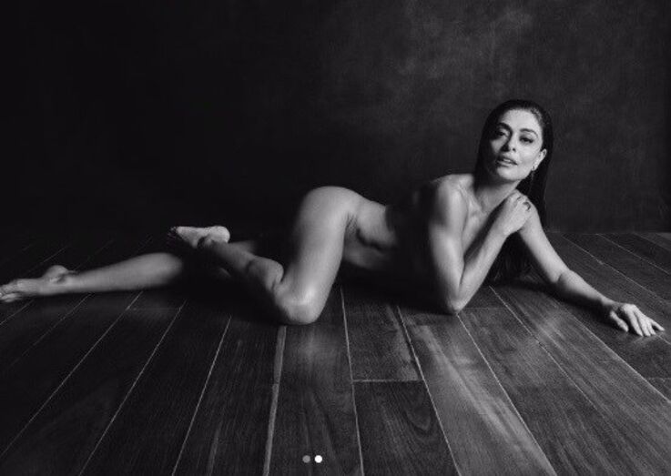 Juliana Paes, de 38 anos de idade, posa sem roupa para uma revista de moda brasileira