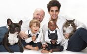 Eduardo Beauté e Luís Borges: juntos pelos filhos