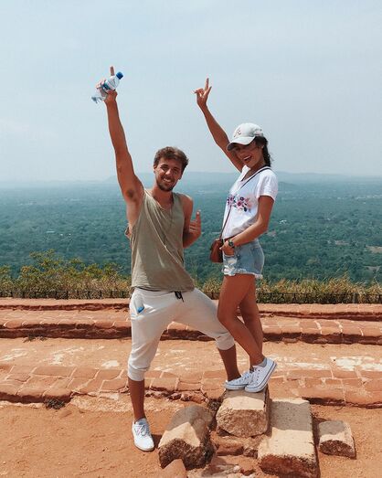 Mia Rose e Cristovinho em lua de mel