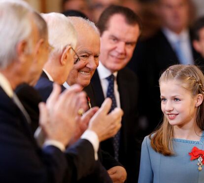 Aos 12 anos, princesa Leonor recebe uma das maiores distinções de Espanha