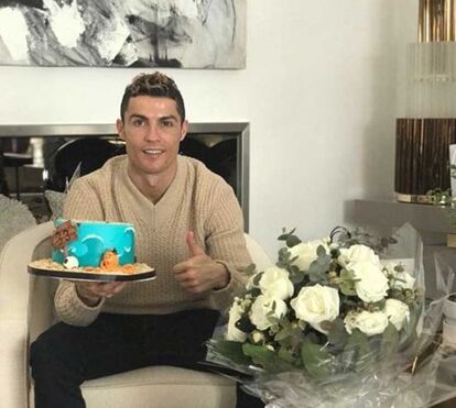 Quer saber como é o bolo de aniversário de Cristiano Ronaldo?