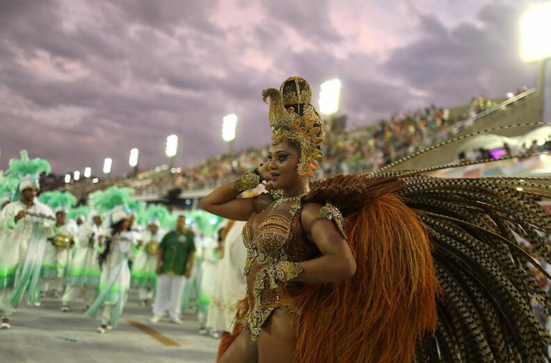 Destaque da Mangueira no primeiro dia do grupo especial