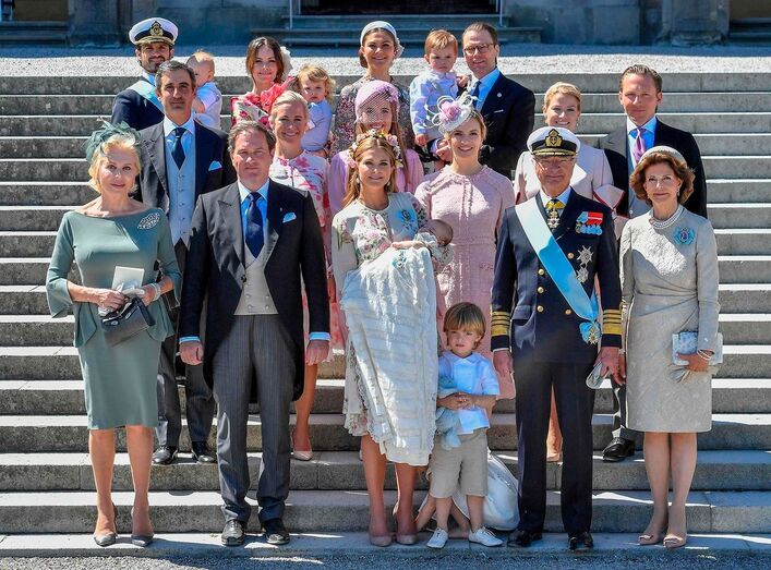Batizado da princesa Adrienne da Suécia