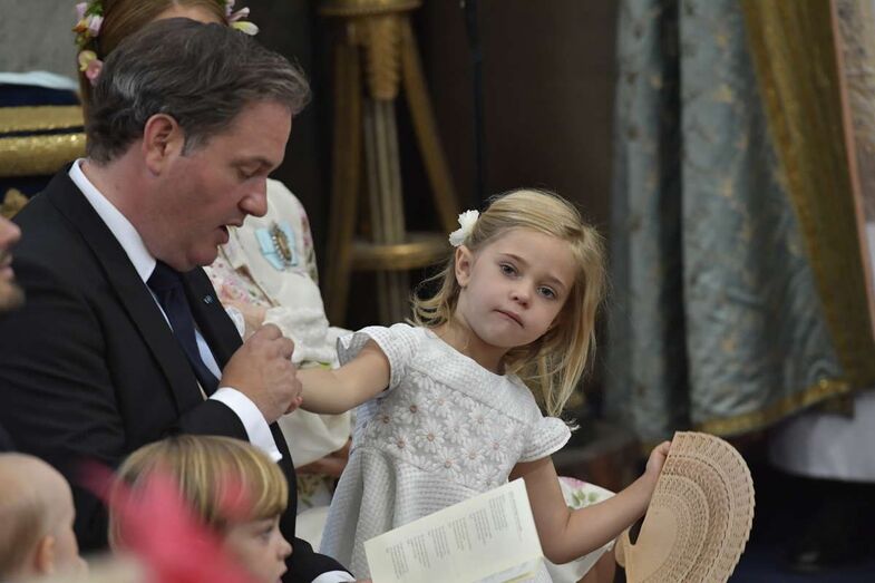 Batizado da princesa Adrienne da Suécia