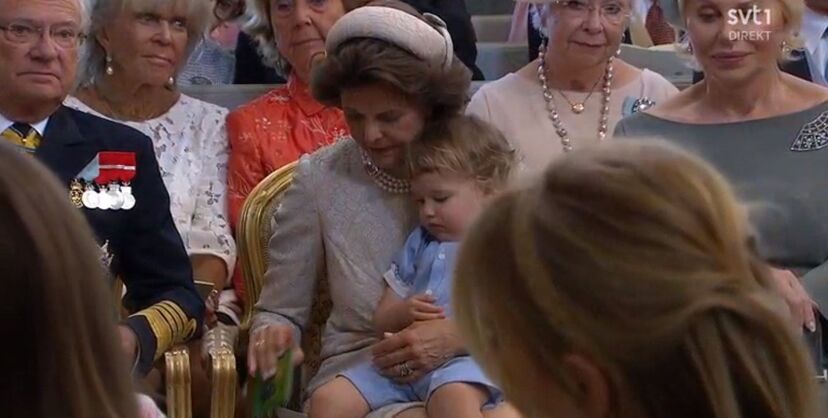 Batizado da princesa Adrienne da Suécia