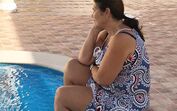 Sofrimento. Afastada dos netos, Dolores mostra-se muito, muito triste