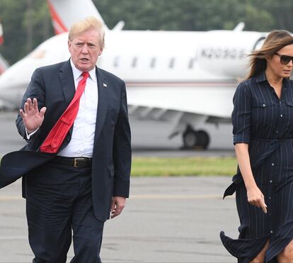 Melania Trump humilhada com mais uma polémica do marido