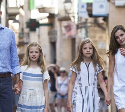 Felipe e Letizia já estão de férias em Maiorca... sem Juan Carlos!