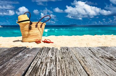 O que leva no saco de praia?