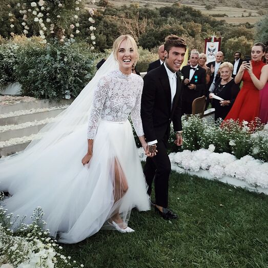 As imagens mais bonitas do "casamento real de Itália" 