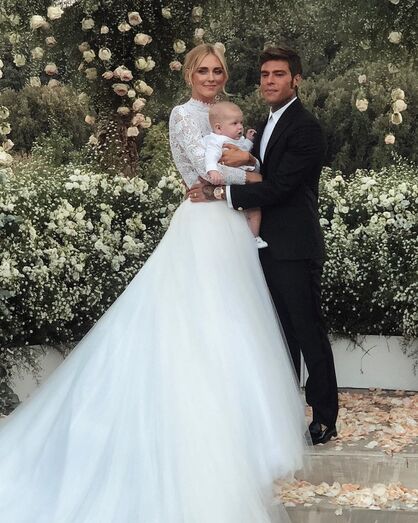 As imagens mais bonitas do "casamento real de Itália" 