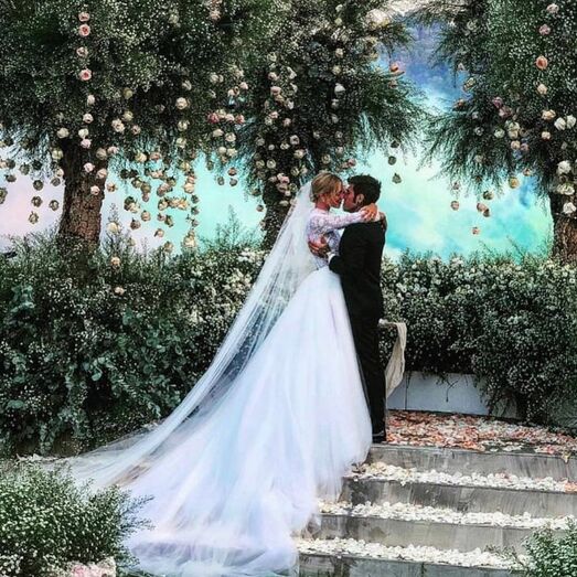 As imagens mais bonitas do "casamento real de Itália" 