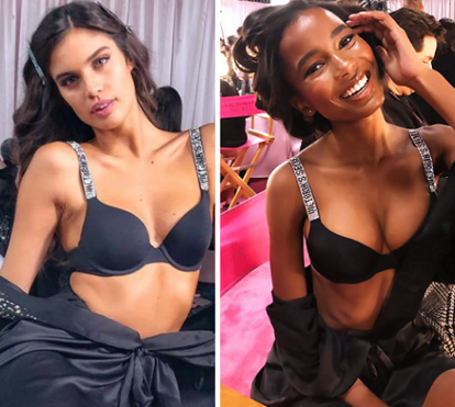 Temos concorrência! Sara Sampaio não foi a única portuguesa a desfilar no Secret Show da Victoria's Secret...