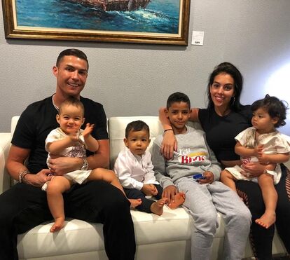 Ternura! Georgina Rodríguez mostra a nova brincadeira de Cristiano Ronaldo com a filha mais nova