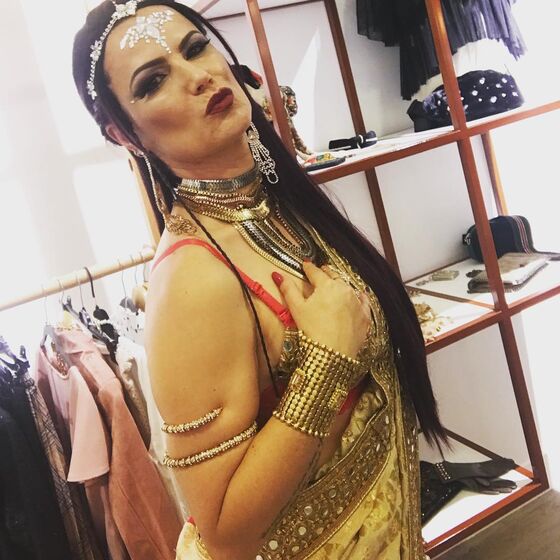 As imagens de Elma Aveiro a desfilar no Carnaval da Madeira