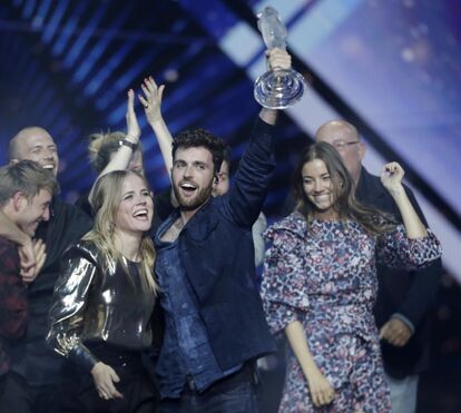 Holanda conquista Eurovisão em noite de polémica com Madonna