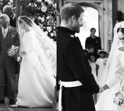 Harry E Meghan Markle Mostram Imagens In Ditas Do Casamento No Dia Que