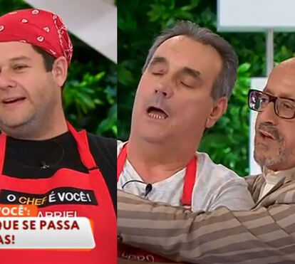 Peixeirada e insultos! Goucha obrigado a intervir para separar concorrentes do 'Você na TV'