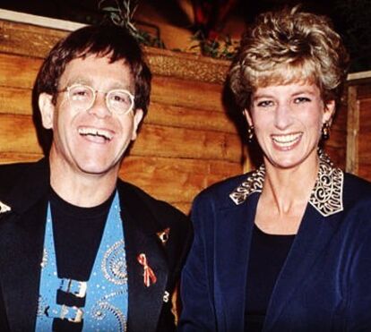 Nem tudo eram flores! Elton John relata briga acesa com a princesa Diana