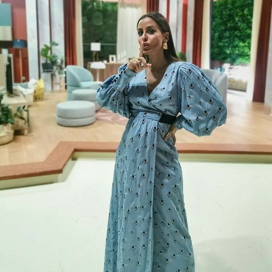 Carolina Patrocínio revela (finalmente) barrigão de grávida 