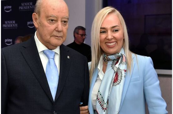 Pinto da Costa e Claudia Campo