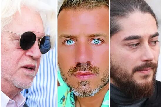 António Coelho, Eduardo Ferreira e Marco António, os herdeiros de Marco Paulo 