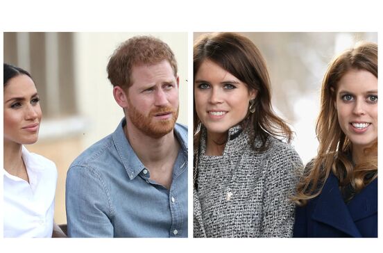 Meghan Markle, Harry, Beatrice, Eugenie