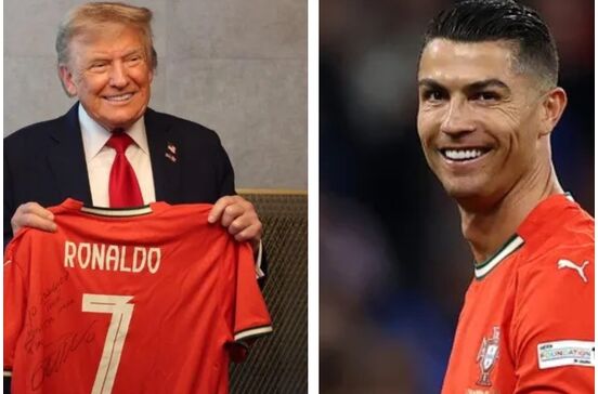Donald Trump, Cristiano Ronaldo