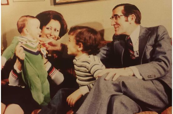 António Ramalho Eanes e família 