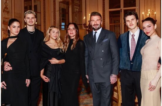 Família Beckham em Paris