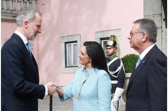 Felipe VI na tomada de posse de António José Seguro