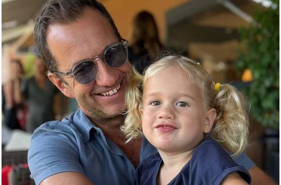 Frederico Varandas com a filha Petra