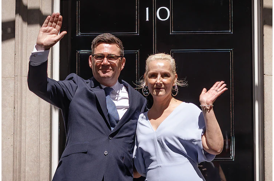 Andy Burnham, Marie-France van Heel 