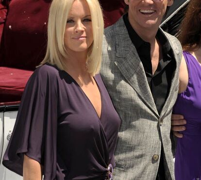 Jim Carrey celebra união com Jenny McCarthy
