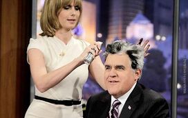 ‘Cabeleireira’ Heidi Klum surpreende Jay Leno 