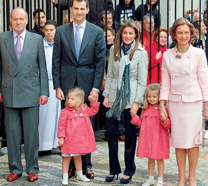 Netos dos reis de Espanha recebem 70 mil euros