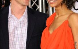 Zoe Saldana assume noivado com Keith Britton
