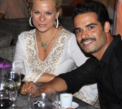 Rita Mendes no Algarve com Hugo Sequeira