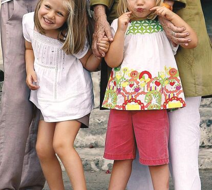 Princesas espanholas de cera aos 10 anos