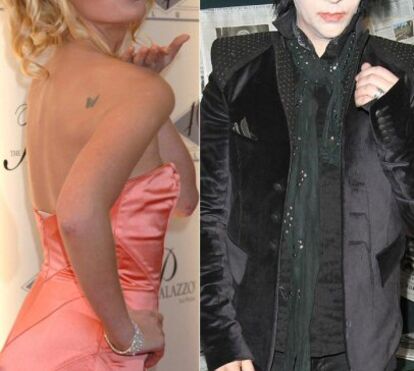 Marilyn Manson vira-se para as loiras