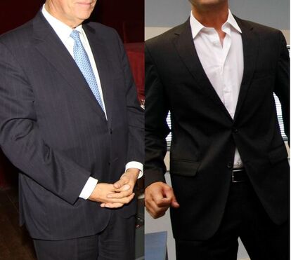 Marcelo Rebelo de Sousa e Ricardo Araújo Pereira juntos  