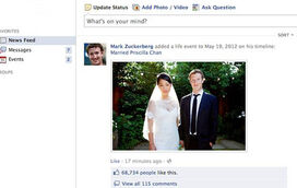 Mark Zuckerberg anuncia casamento no Facebook