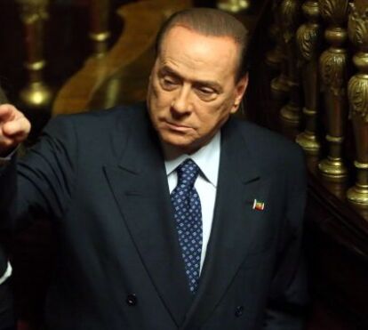 Reduzida pensão da ex-mulher de Sílvio Berlusconi