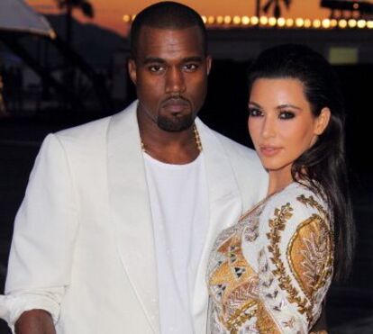 Kanye West e Kim Kardashian planeiam casamento de uma semana