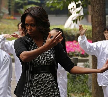 Michelle Obama participa em reality show