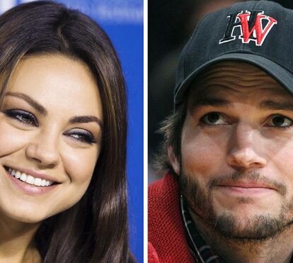 Kutcher e Mila Kunis querem casamento simples...na casa real britânica